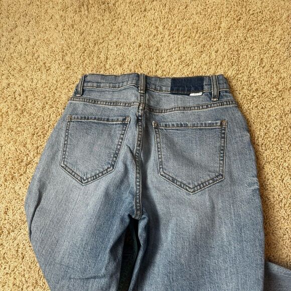 Daze Straight Leg  Distressed Ankle Jeans size 25 - Picture 8 of 8